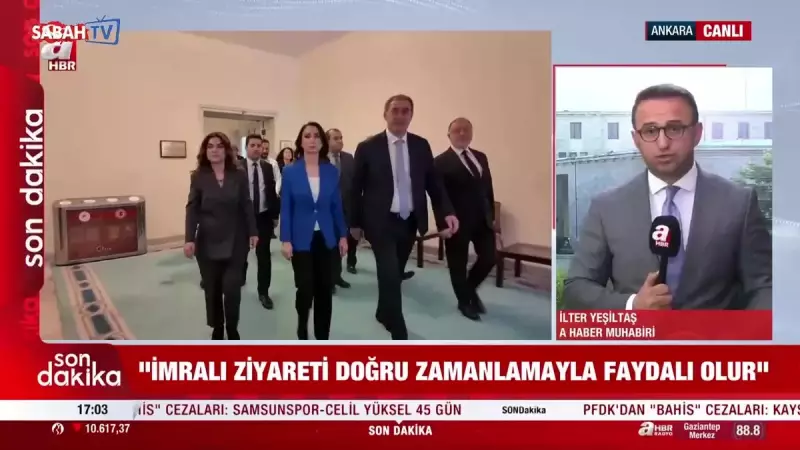 AK Parti'den İmralı Ziyareti Açıklaması: Sürece Katkı Sağlar