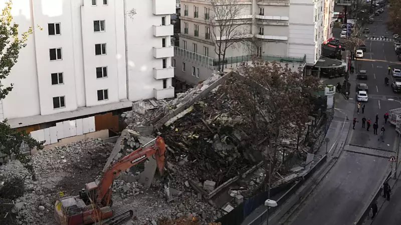 Ankara'da Kontrollü Yıkım Faciası: 4 Katlı Bina Çöktü