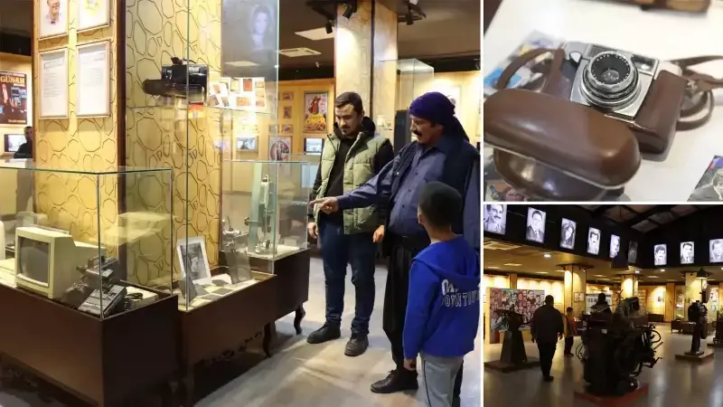 Şanlıurfa'da 113 Yıllık Fotoğraf Makineleri Tarihe Işık Tutuyor