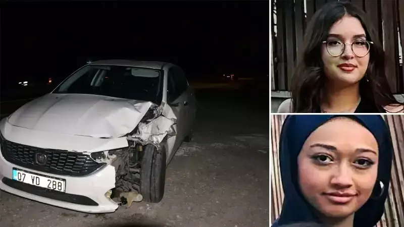 Antalya'da Mezuniyet Fotoğrafı Çekimi Dönüşü Trafik Kazası: 1 Ölü, 1 Yaralı