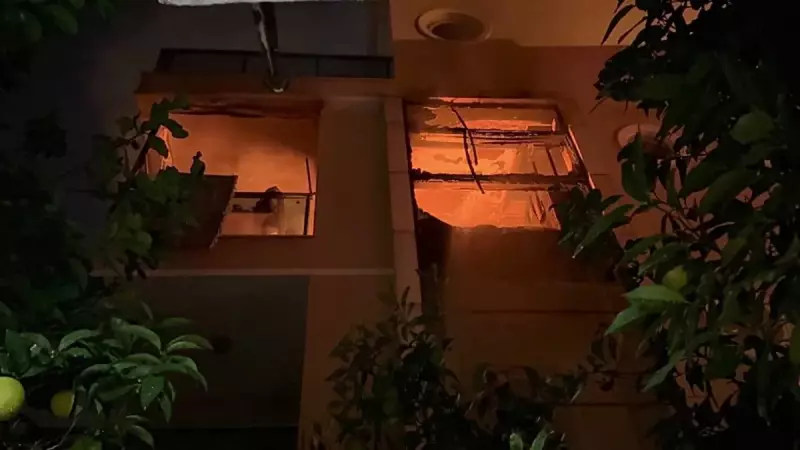 Antalya'da Mum Felaketi! Alevler Aniden Sardı, Anne ve Oğlu Ölümle Burun Buruna Geldi