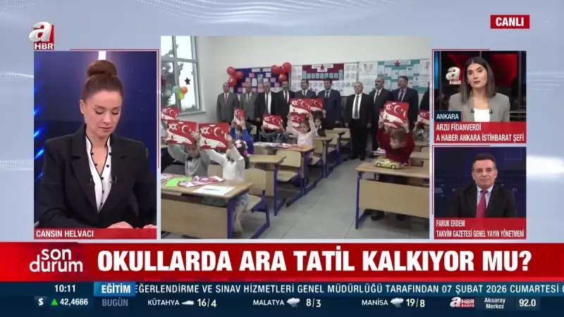 Ara Tatil Kalkıyor mu? Milli Eğitim Bakanı Yusuf Tekin Açıkladı