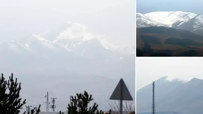 Ardahan'da Yüksek Kesimlere Kar Yağdı, Ulaşım Etkilendi