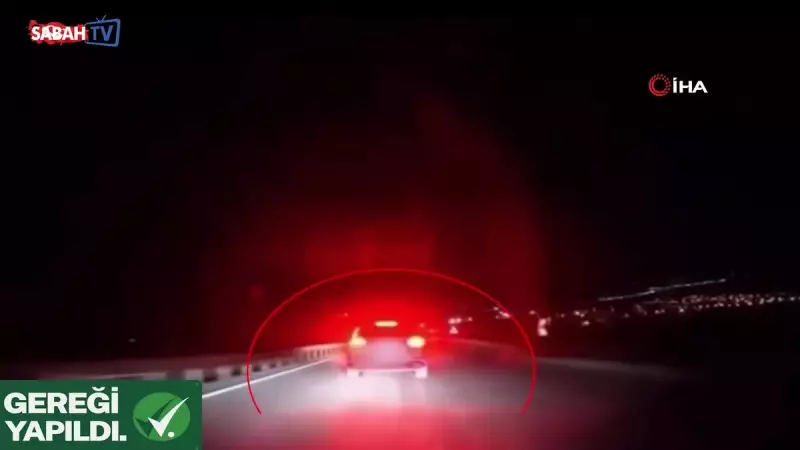 Asfalt Zorbası Yakalandı: Trafikte Yol Kesme ve Tehlikeye Atma Suçu