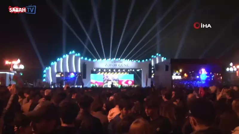 Azerbaycan'da Zafer Günü Coşkusu: Bakü ve Şuşa'da Havai Fişek Gösterileri