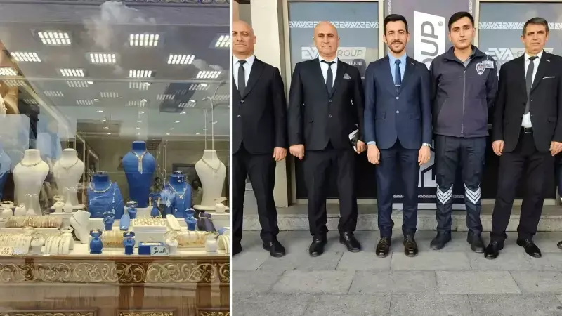 Başakşehir'de Kuyumcu Soygunu 63 Saniyede Engellendi