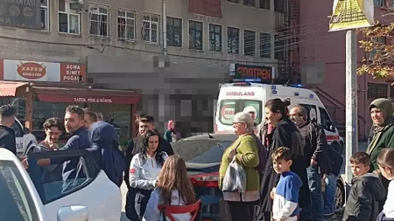 Baba Sezgisiyle Korkunç Kaçırma Girişimini Saniyeler Önce Engelleyerek Çocuğunu Kurtardı!