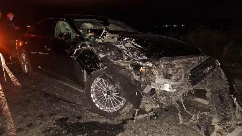 Bafra'da Zincirleme Trafik Kazası: 2 Yaralı