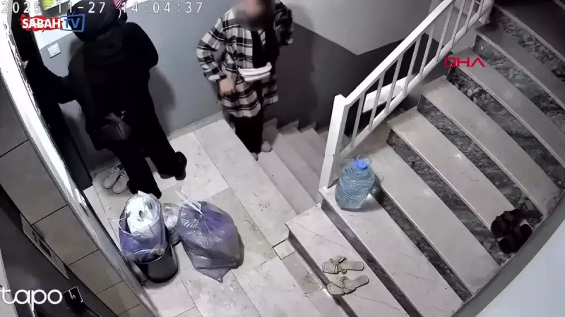 Bahçelievler'de Ev Sahibinin Kameralı Tuzağına Düşen Hırsız Kadınlar