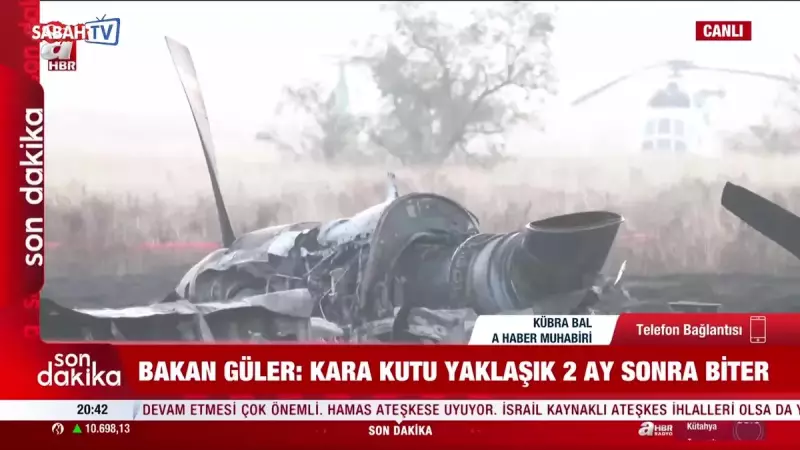 Bakan Güler: Uçak Kazasının Kara Kutusu 2 Ay Sonra Açıklanacak