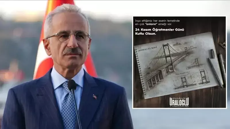 Bakan Uraloğlu'dan 24 Kasım Öğretmenler Günü Mesajı