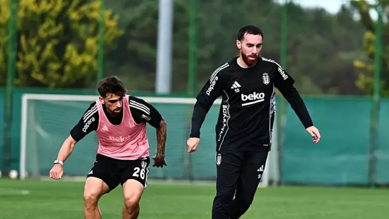 Beşiktaş, Fatih Karagümrük Maçı Hazırlıklarını Sergen Yalçın Yönetiminde Sürdürüyor