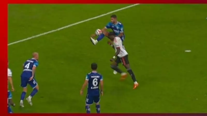 Beşiktaş-Samsunspor Maçında Tartışmalı VAR Kararı!