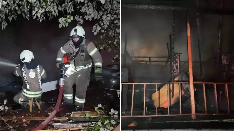 Beykoz'da Restoranı Kül Eden Yangın: Facia Müşteri Yokluğunda Önlendi