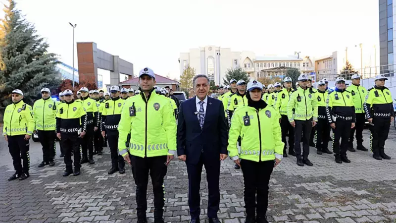 Bingöl'de Trafik Polislerine 90 Yeni Yaka Kamerası Dağıtıldı