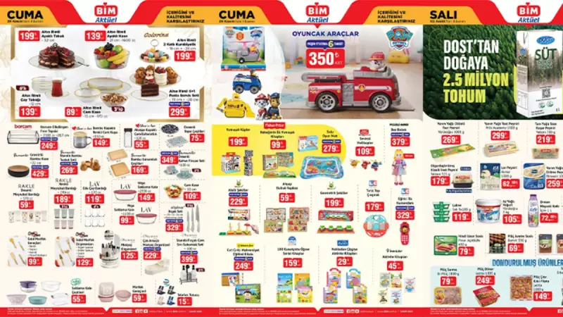 BİM 28 Kasım - 2 Aralık Aktüel Ürünleri ile Fırsatları Duyurdu