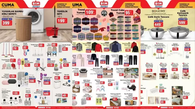 BİM'den 11-14 Kasım'da Salı ve Cuma İndirimleri Başlıyor!
