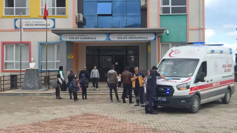 Bursa ve Sakarya'da 46 Öğrenci Yemekten Zehirlenerek Hastanelik Oldu