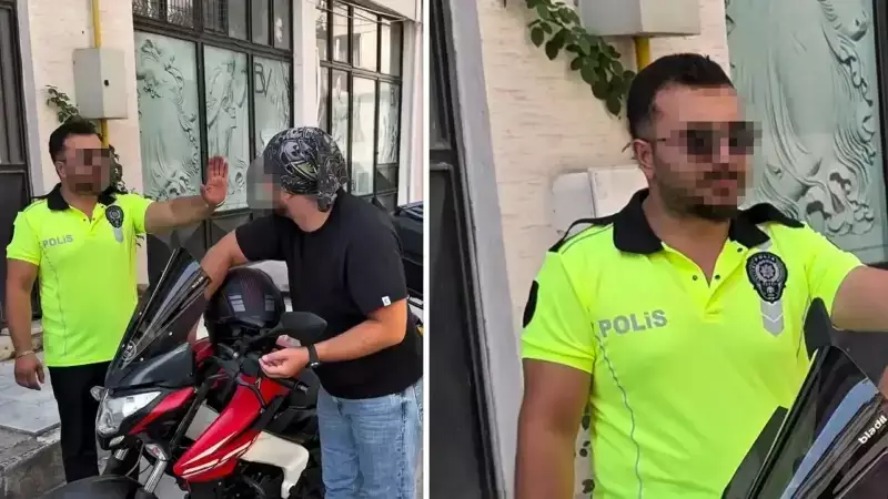 Bursa'da 2 Kişi Polis Üniformasıyla Çekilen Video Nedeniyle Gözaltına Alındı