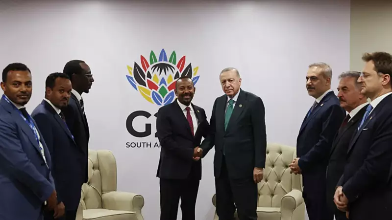 Cumhurbaşkanı Erdoğan, G20 Zirvesi'nde Etiyopya Başbakanı Abiy Ahmed ile Görüştü