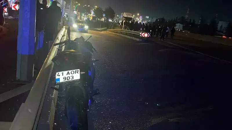 D-100 Karayolu'nda TIR Şoförü ve Motosikletlinin Feci Sonu