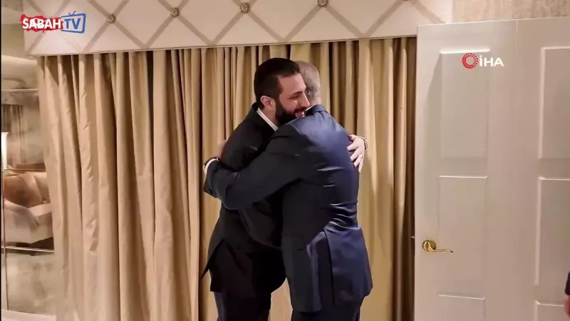 Dışişleri Bakanı Fidan, Suriye Devlet Başkanı eş-Şara ile Washington'da Görüştü