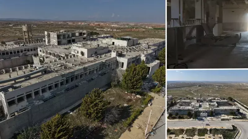 İdlib'de Yıkılan Maarratünnuman Hastanesi Yeniden İnşa Bekliyor