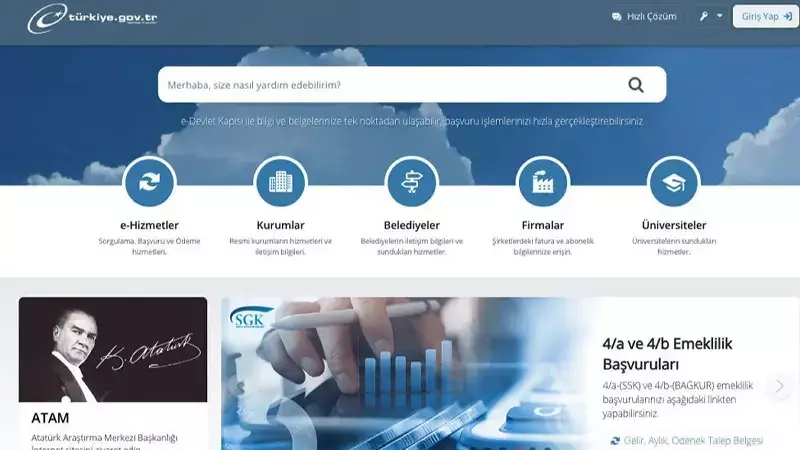 e-Devlet: T.C. Kimlik Numarası ile 7/24 Kamu Hizmetlerine Erişim