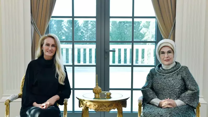 Emine Erdoğan, KKTC Cumhurbaşkanı'nın Eşi Nilden Bektaş Erhürman'ı Ağırladı