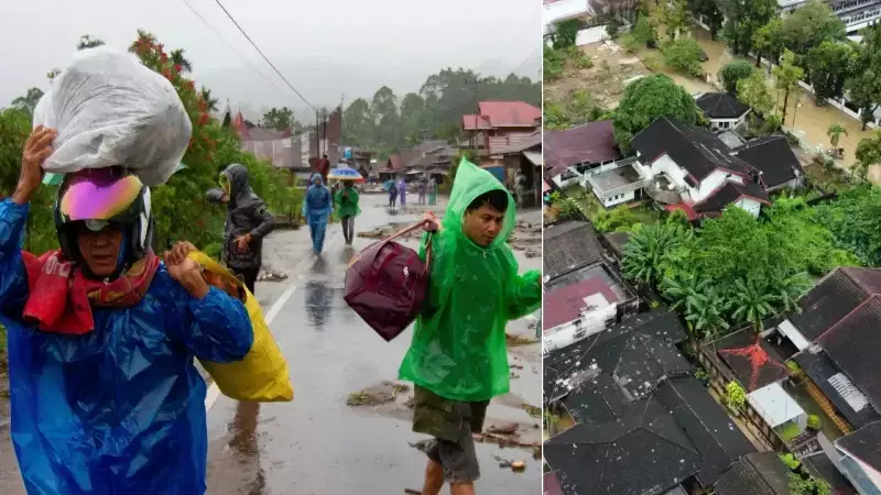Endonezya'da Muson Selleri: 79 Can Kaybı, 100 Kayıp