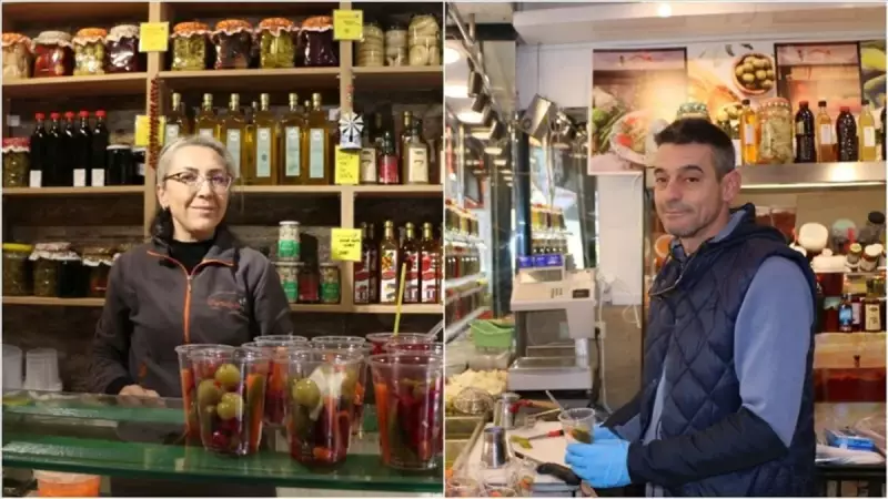 Eskişehir'de Boşanan Çift Karşılıklı Turşu Dükkanı Açtı: Neşeli Günler Gerçek Oldu!