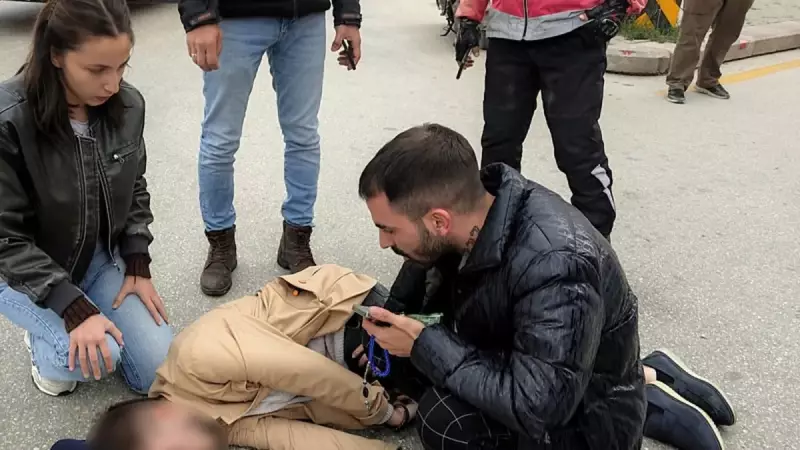 Eskişehir'de Sokak Ortasında Yaşanan O An: Genç Adam Aniden Yere Yığıldı!