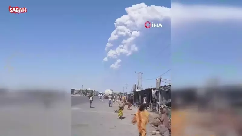 Etiyopya'da 12 Bin Yıl Sonra İlk Yanardağ Patlaması