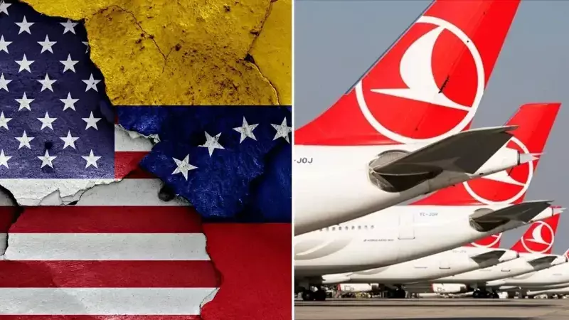 FAA Venezuela Hava Sahasını Uyardı: THY Seferleri İptal Etti