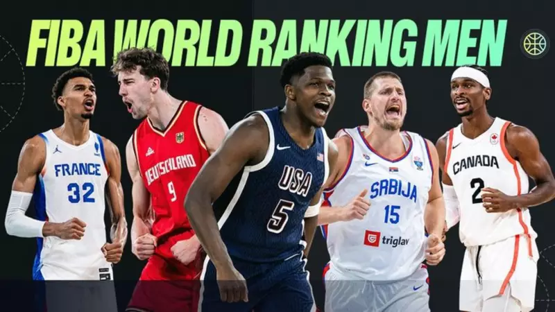 FIBA Erkekler Dünya Sıralaması'nda Devrim: Yeni Sistem Açıklandı