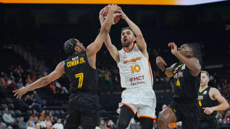 Galatasaray MCT Technic, Mersin Spor'u 85-79 mağlup etti