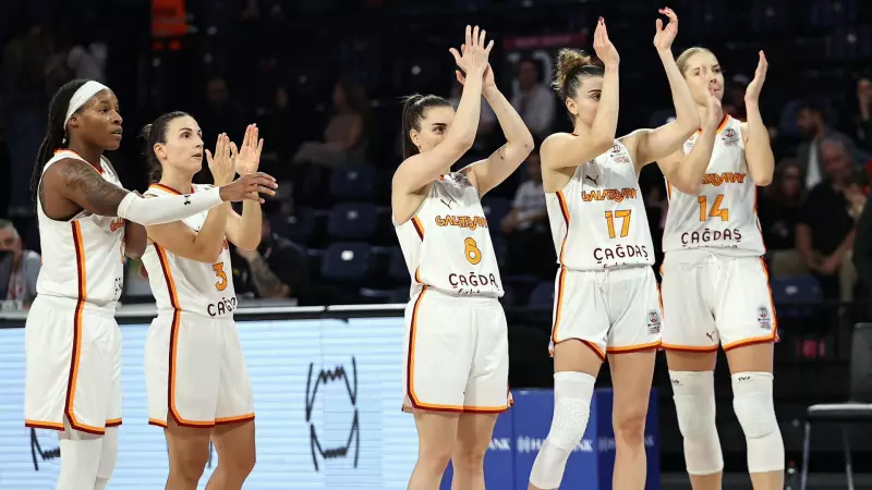 Galatasaray, Nesibe Aydın'ı Devirdi! 87-76'lık Skorla Sahadan Galip Ayrıldı