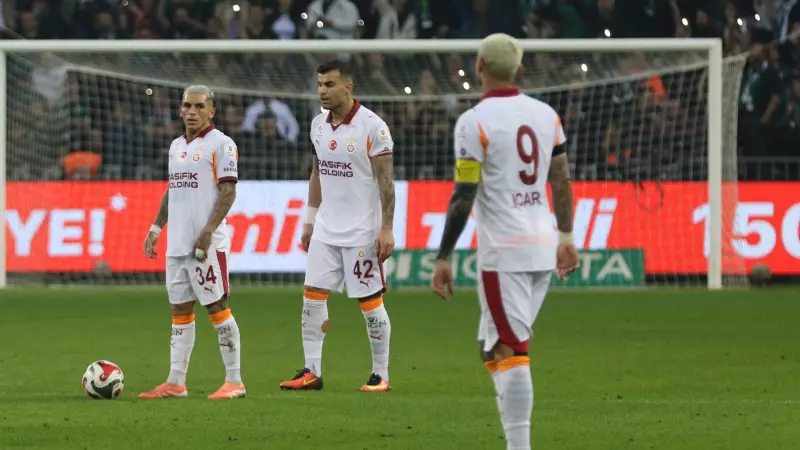Galatasaray'da Gol Krizi: Süper Lig Lideri 2 Maçtır Kazanamıyor