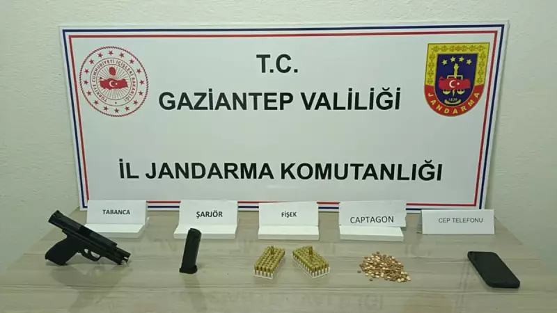 Gaziantep'te Uyuşturucu Operasyonu: 200 Captagon Hap Ele Geçirildi