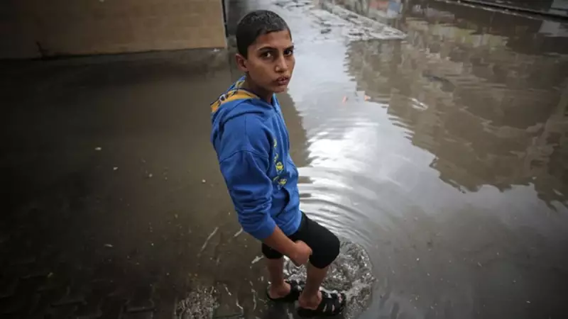 Gazze'de 900 Bin Kişiyi Etkileyen Şiddetli Yağış Felaketi