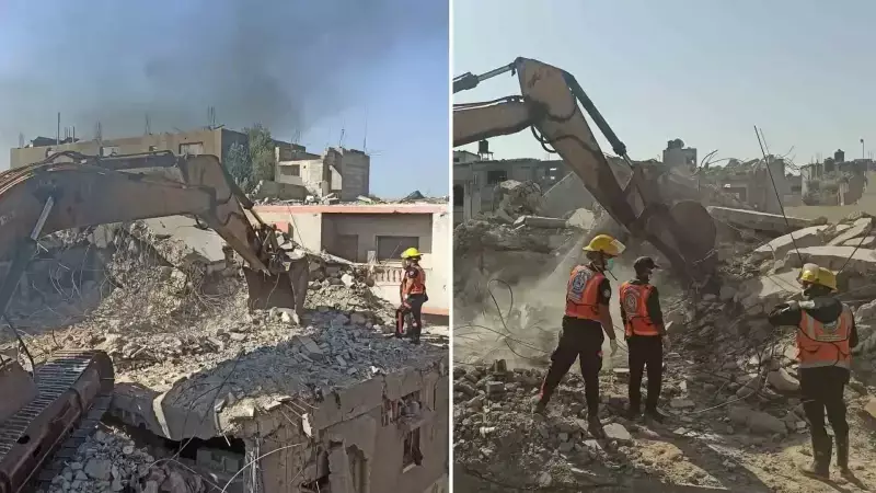 Gazze'de Enkaz Altındaki Cenazeler İçin Umut Verici Gelişme