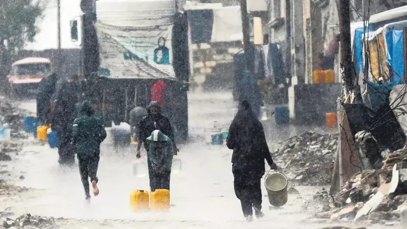 Gazze'de Kış Felaketi: Çocuklar Soğuk ve Açlıkla Savaşıyor