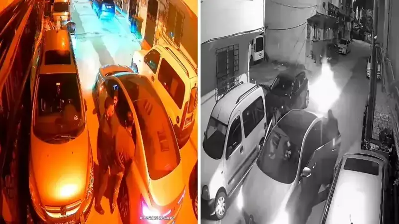 Gece Yarısı Sokağı Havai Fişekle Aydınlatan Gizemli Grubun Peşine Düşüldü!