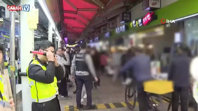 Güney Kore'de Pazar Kazası: 2 Ölü, 18 Yaralı | Video