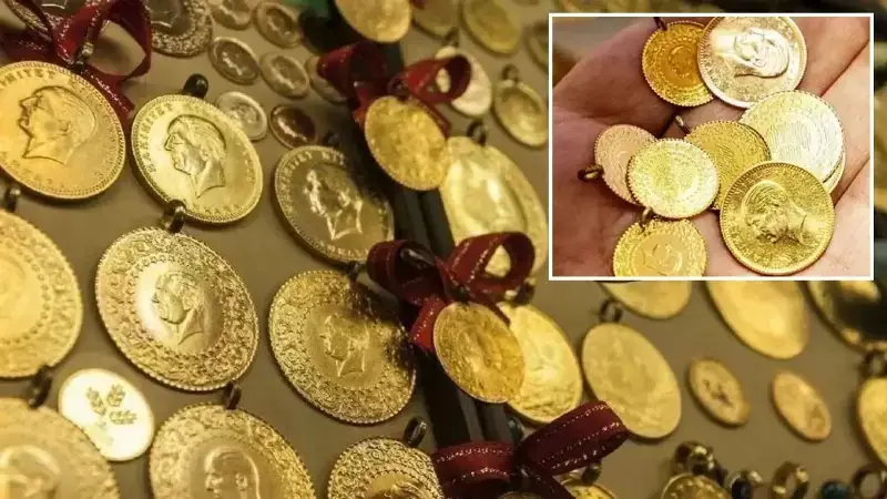 Gram Altın 5.549 TL'de Kapattı, Ons Altın Baskı Altında