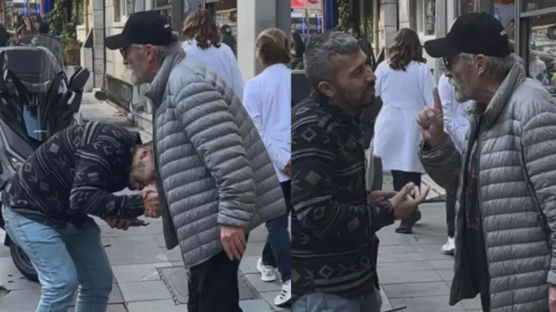 Haluk Bilginer'den Hayranına Anlamlı Tavsiye: Baban Hariç Kimsenin Elini Öpme