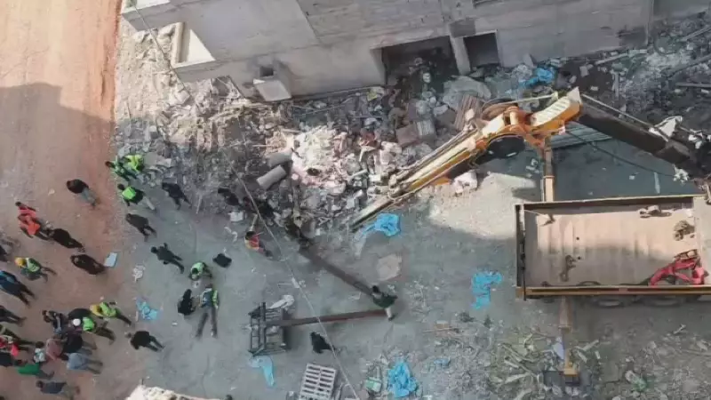 Hatay'da 25 Metreden Vinç Kazası: 2 İşçi Yaralandı