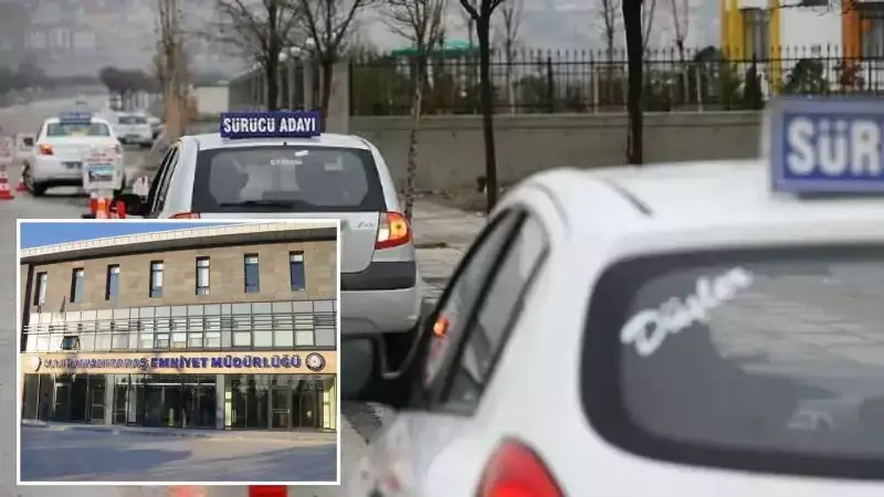 Kahramanmaraş'ta Ehliyet Sınavında Kopya Skandalı: 2 Kişi Yakalandı