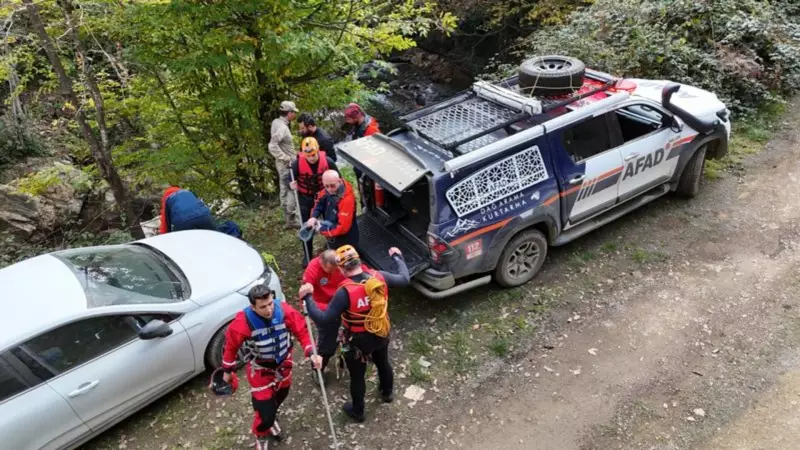 Kastamonu'da Kayıp Anne ve Oğlu Osman İçin Arama Çalışmaları 7. Günde