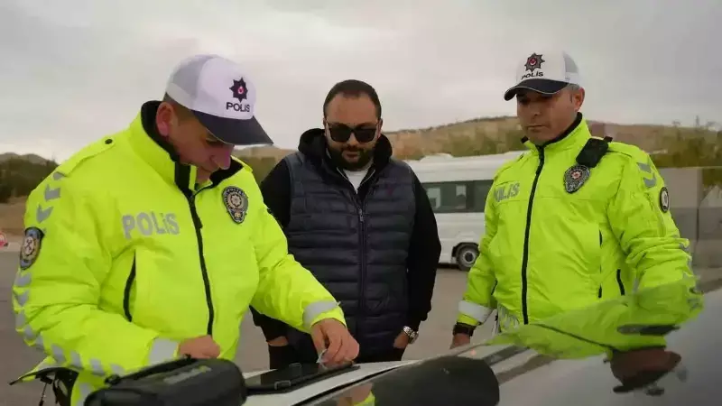 Kırıkkale'de Kış Lastiği Denetimi: 43 İlin Geçiş Noktasında Zorunlu Uygulama